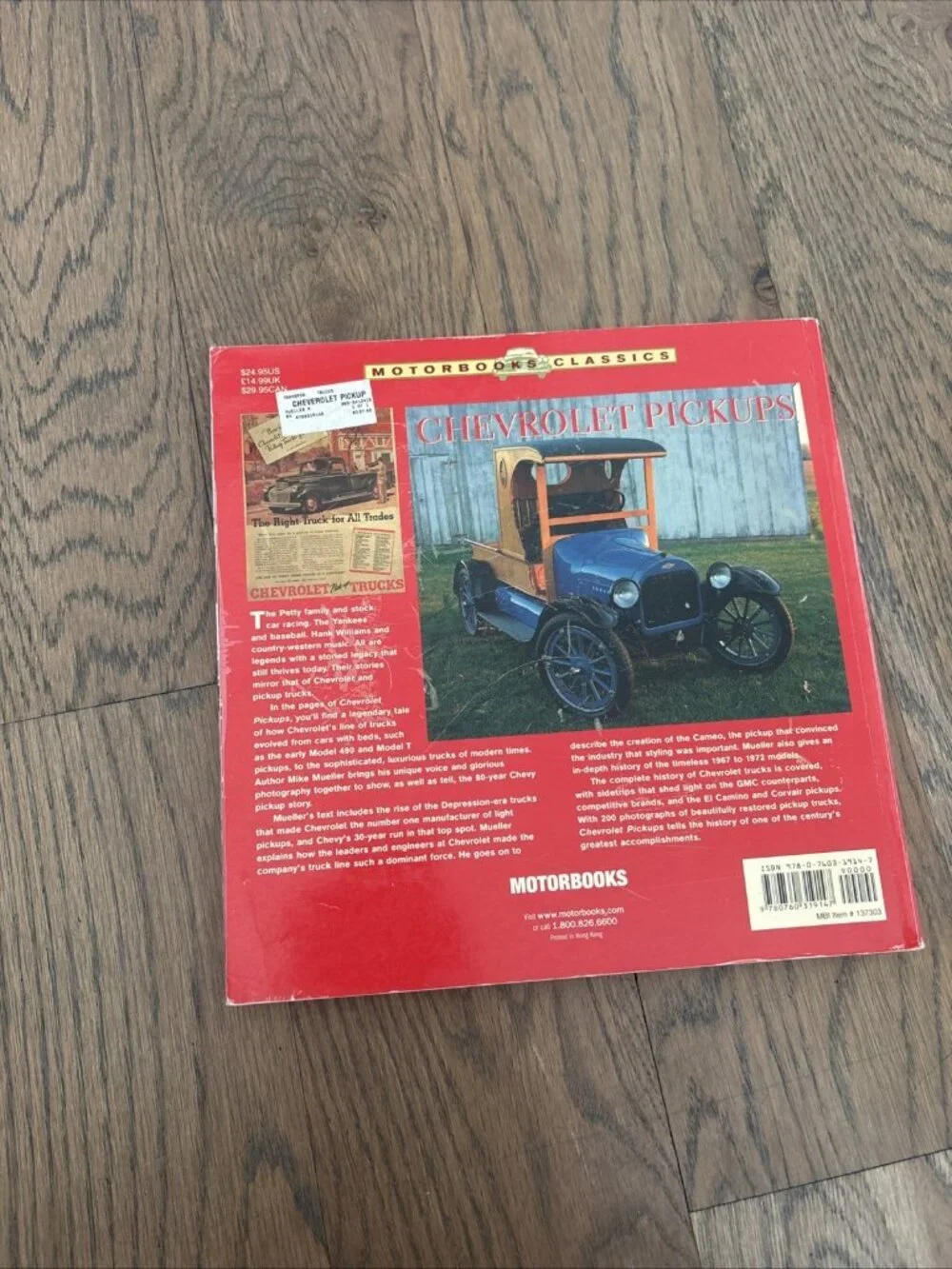 Chevrolet Pickups by Mike Mueller (Paperback / Softback)